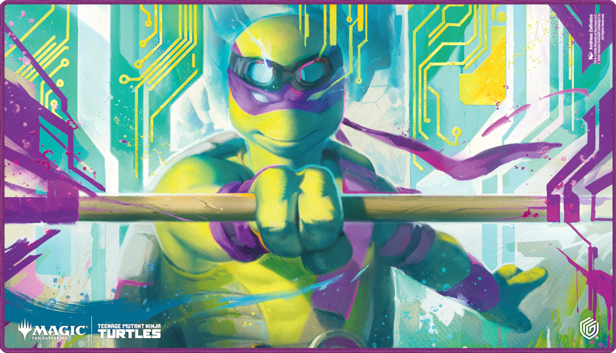 Teenage Mutant Ninja Turtles Playmat Donatello's Technique