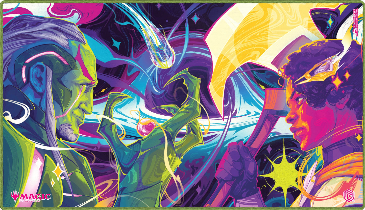 Edge of Eternities Playmat Haliya and Tezzeret
