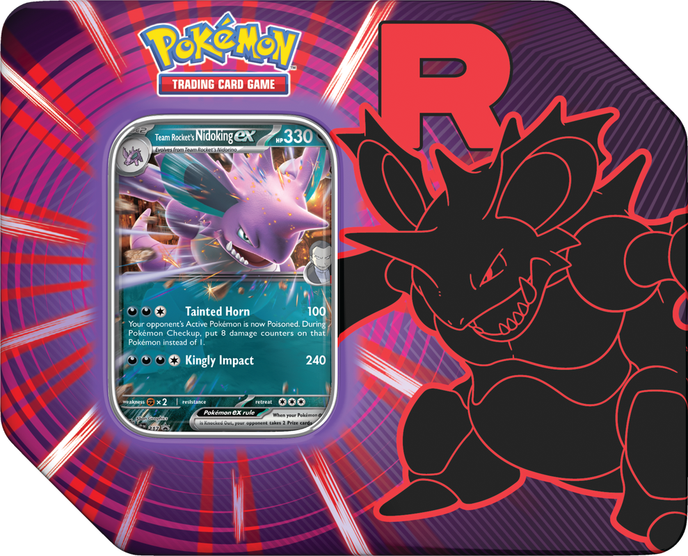 Pokémon TCG: Team Rocket Tins
