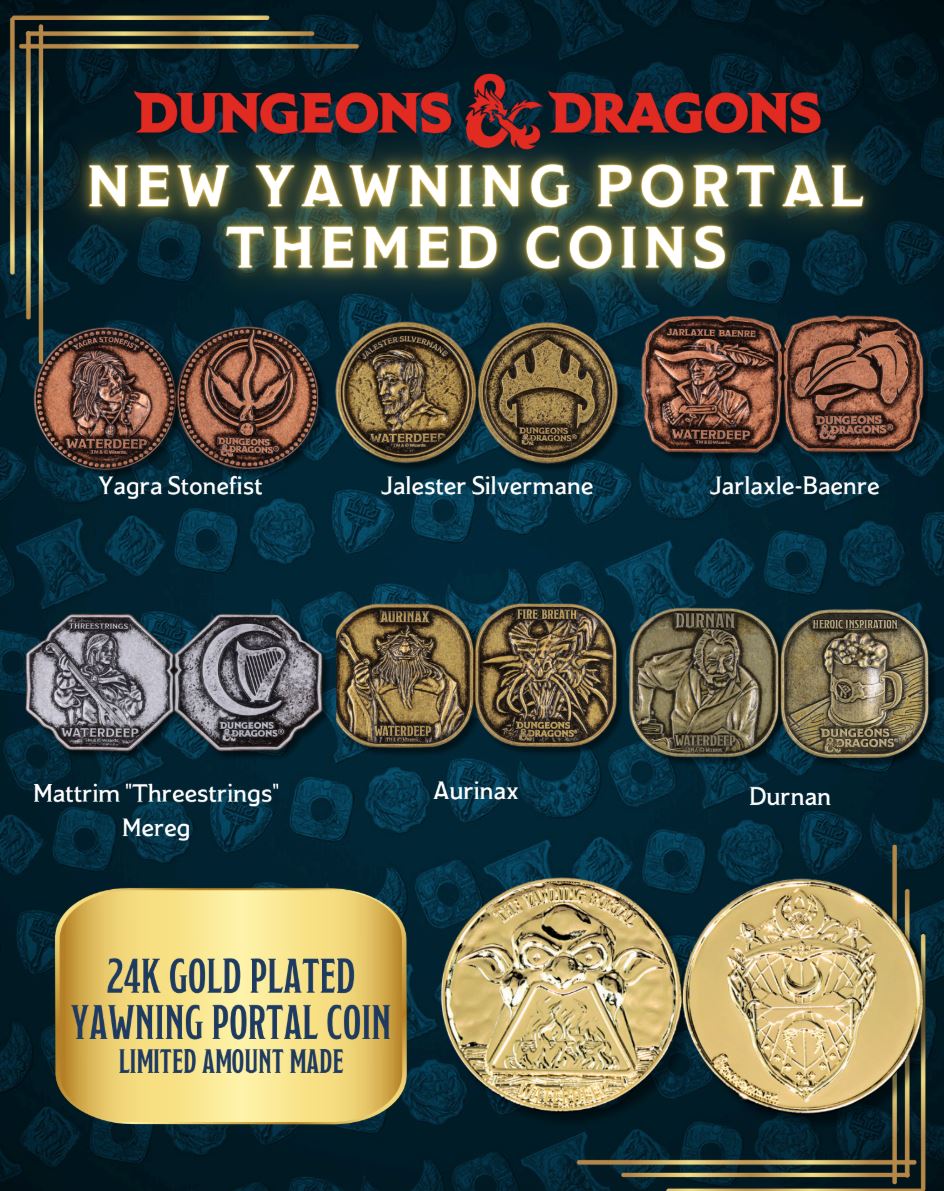 D&D The Yawning Portal Treasure Packs