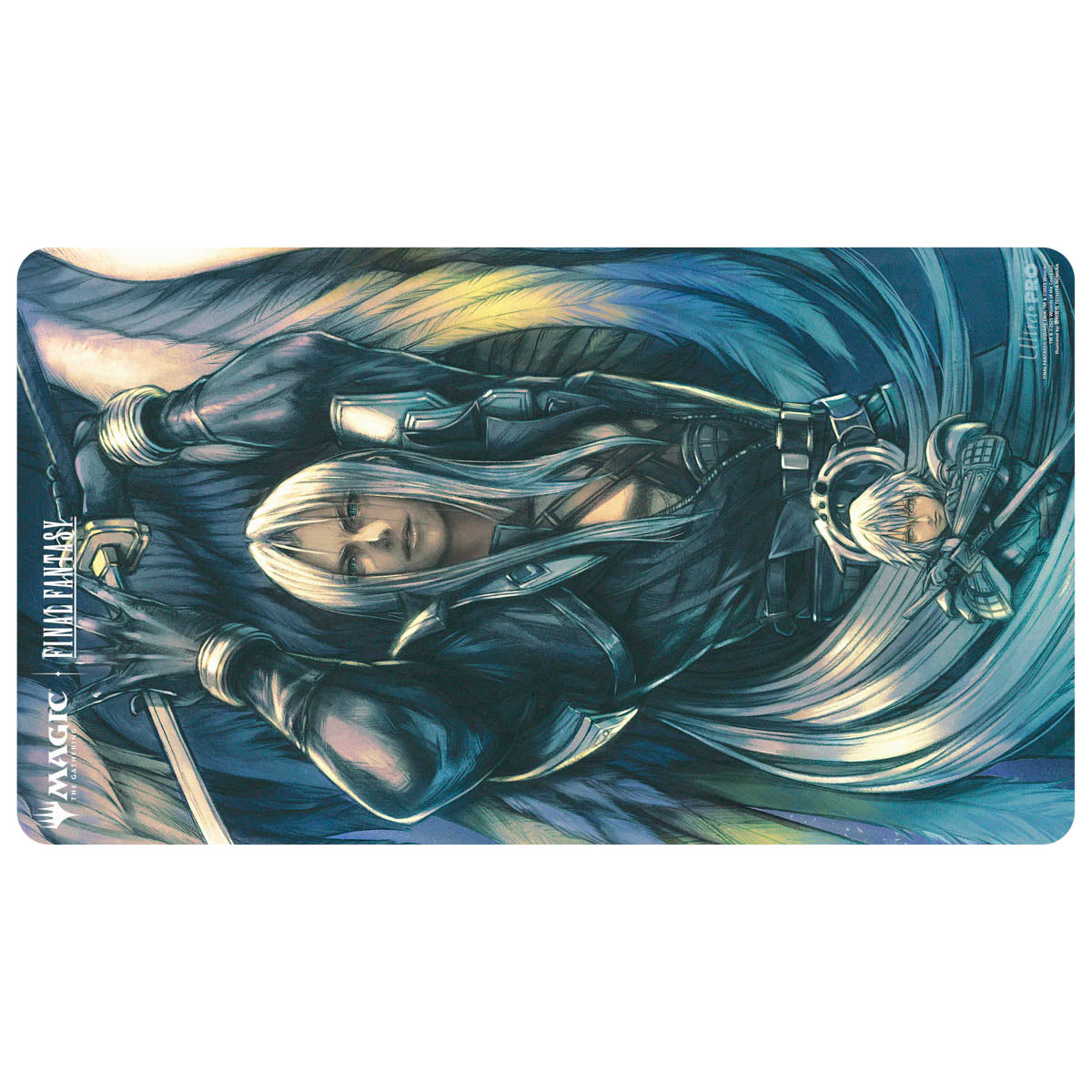 FINAL FANTASY Playmat Double-Sided Sephiroth, Fabled SOLDIER / Sephiroth, One-Winged Angel