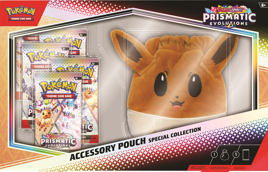 Pokémon TCG: Scarlet & Violet - Prismatic Evolutions Accessory Pouch Special Collection