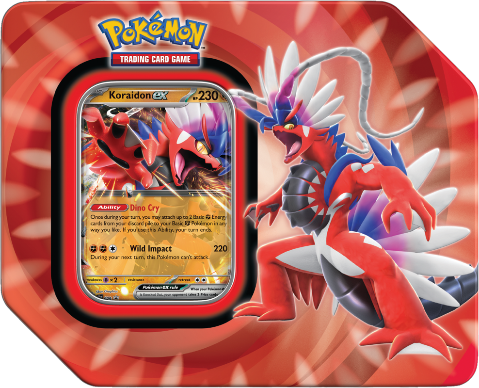 Pokémon TCG: Paldea Legends Tin