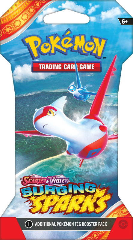 Pokémon TCG: Scarlet & Violet - Surging Sparks Sleeved Booster
