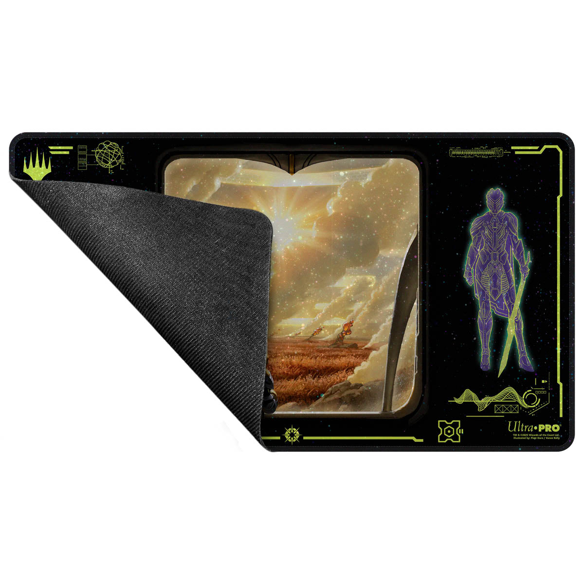 Edge of Eternities Playmat Holofoil Adagia, Windswept Bastion
