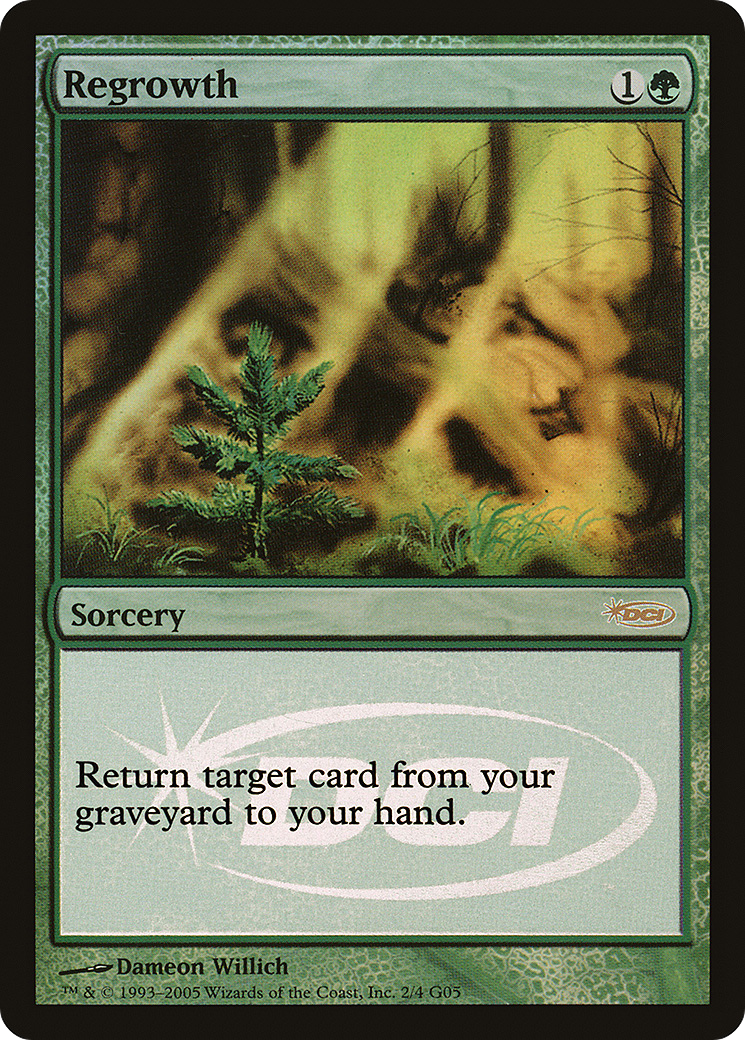 Regrowth (002) Foil - Judge Gift Cards 2005