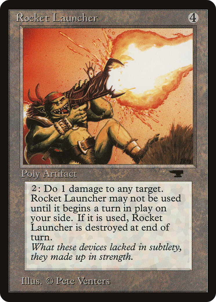 Rocket Launcher - Antiquities