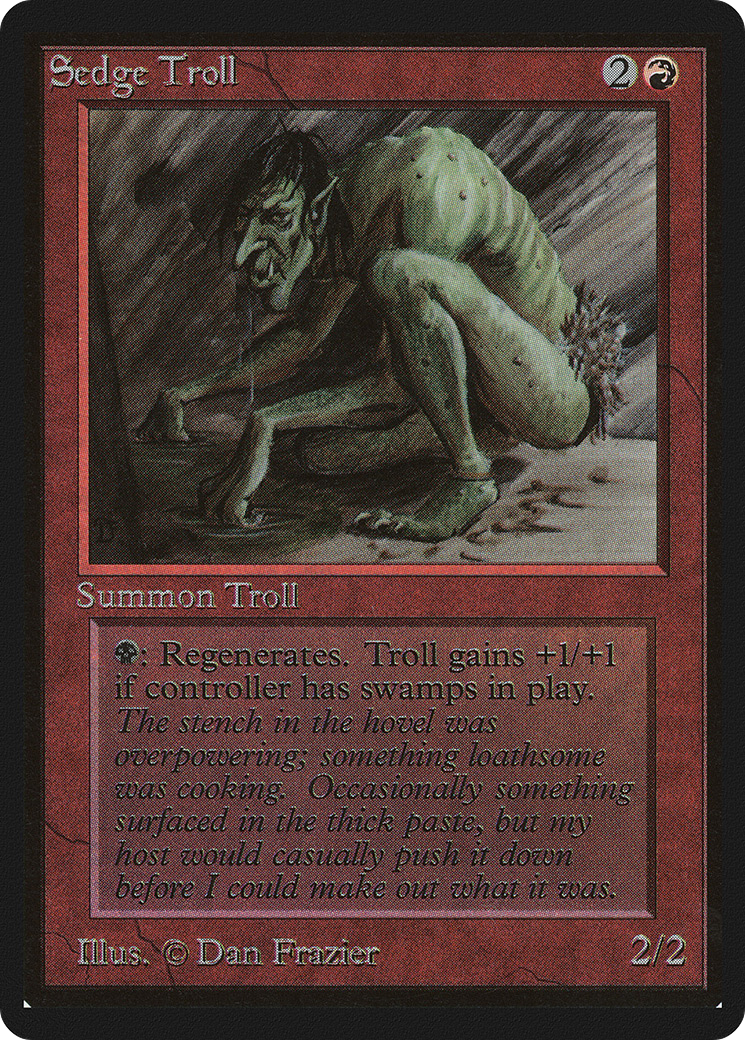 Sedge Troll (173) - Limited Edition Beta
