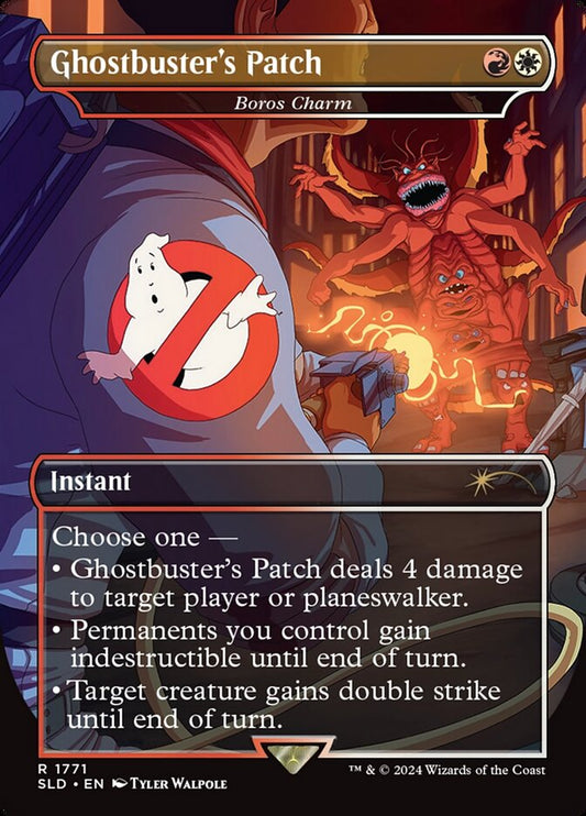 Boros Charm (Ghostbuster's Patch) (1771) Foil - Secret Lair Drop