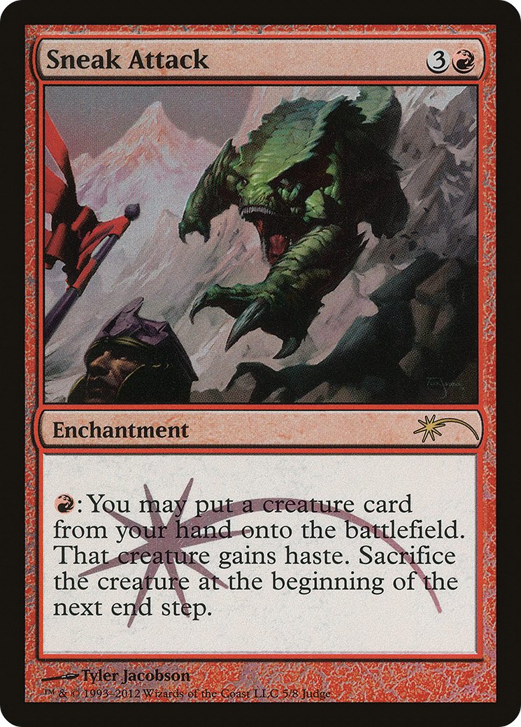 Sneak Attack (005) Foil - Judge Gift Cards 2012