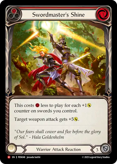 Swordmasters Shine (PEN048) - Compendium of Rathe