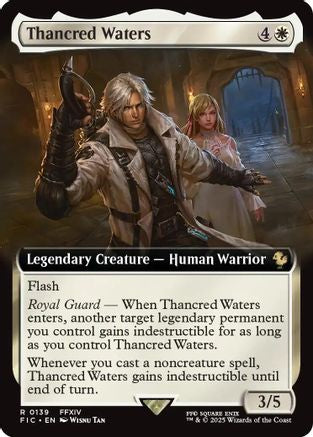 Thancred Waters (Extended Art) (139) Foil - Commander: FINAL FANTASY