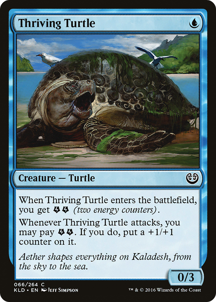 Thriving Turtle (066) - Kaladesh
