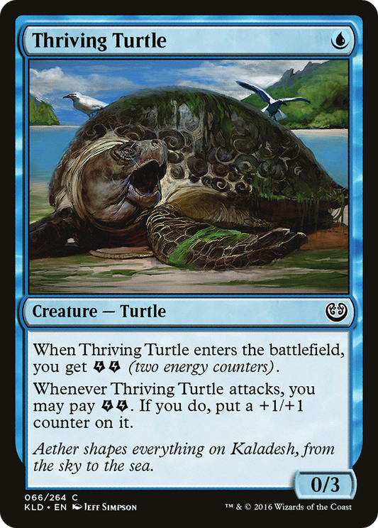 Thriving Turtle (066) - Kaladesh