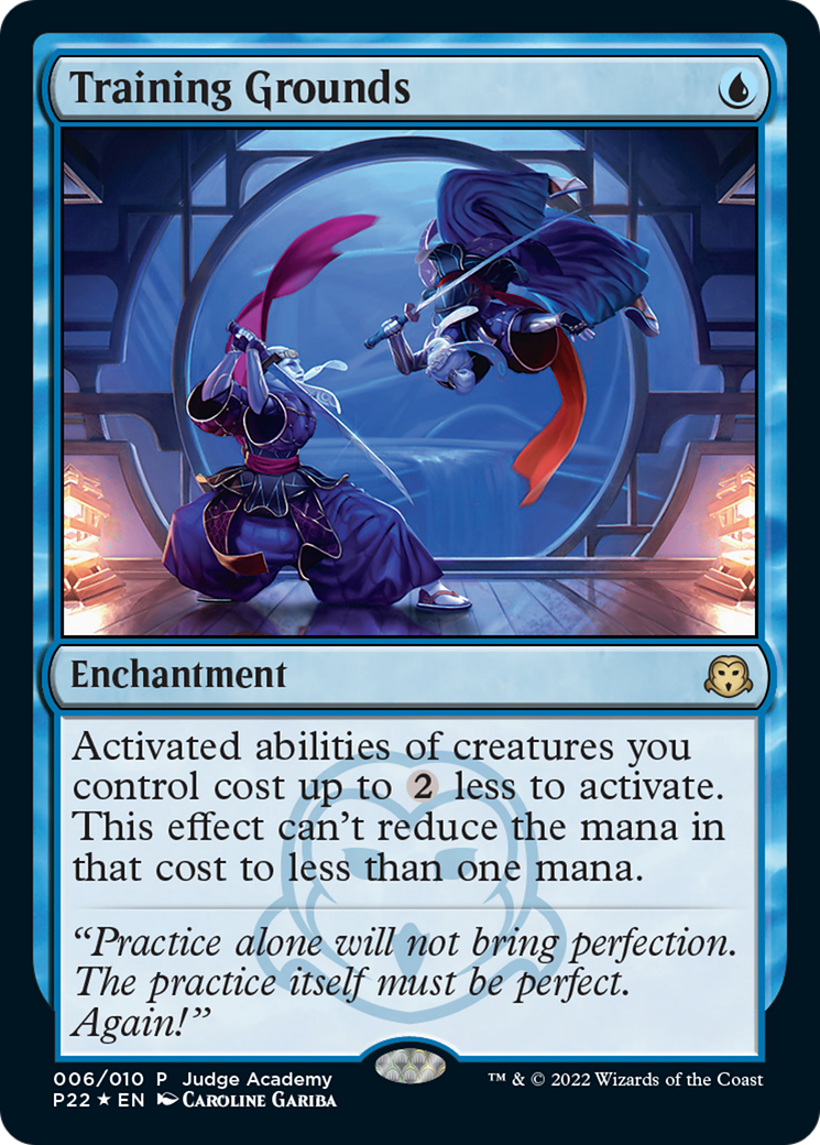 Training Grounds (006) Foil - Judge Gift Cards 2022