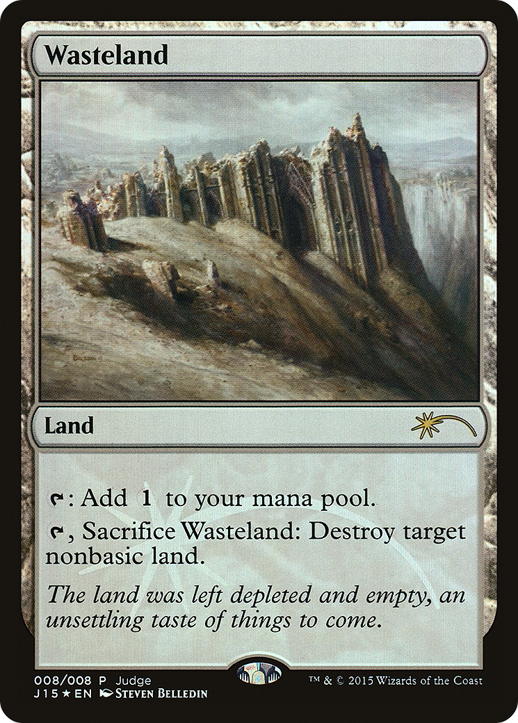 Wasteland (008) Foil - Judge Gift Cards 2015