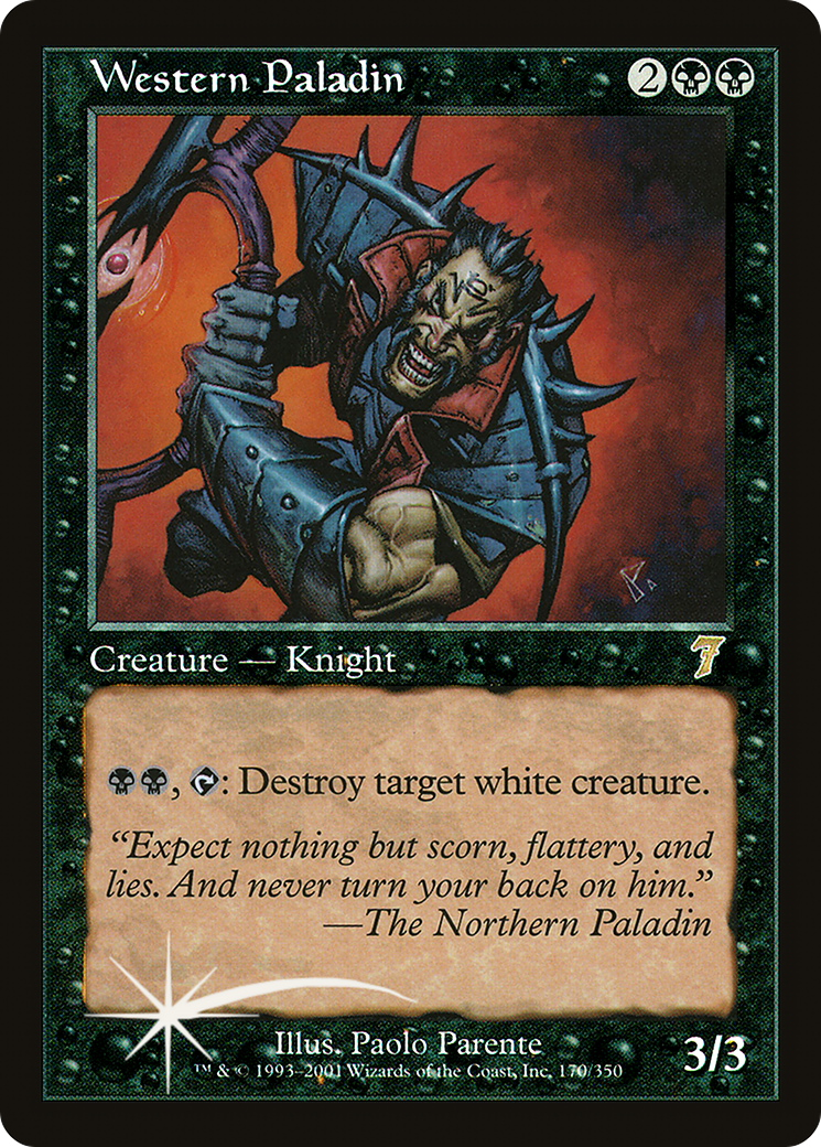 Western Paladin (170) Foil - Seventh Edition