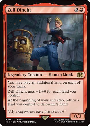 Zell Dincht (170) - FINAL FANTASY