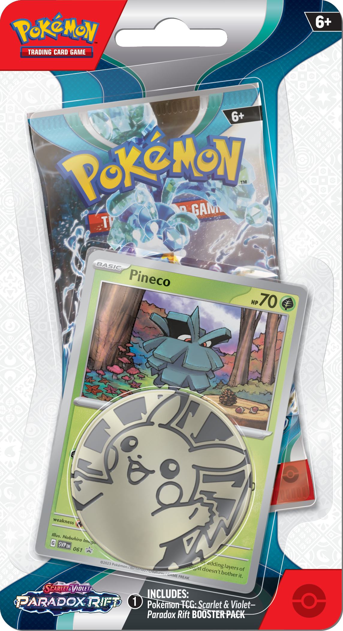 Pokémon TCG: Scarlet & Violet - Paradox Rift Checklane Blister