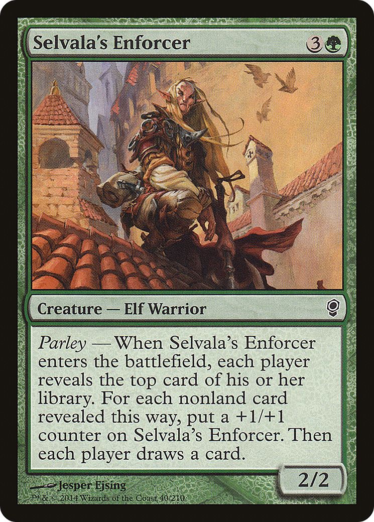 Selvala's Enforcer [Conspiracy] | Silver Goblin