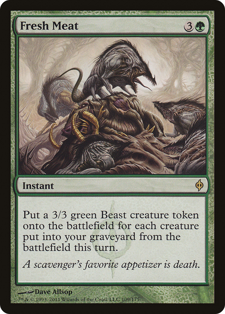 Fresh Meat [New Phyrexia] | Silver Goblin