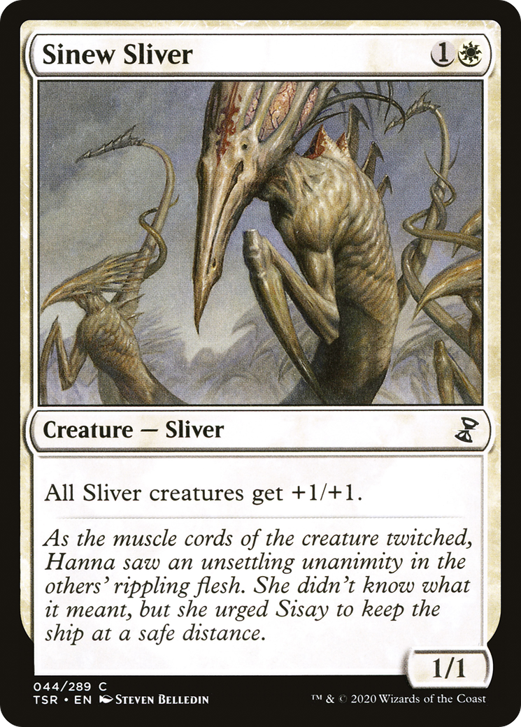 Sinew Sliver [Time Spiral Remastered] | Silver Goblin