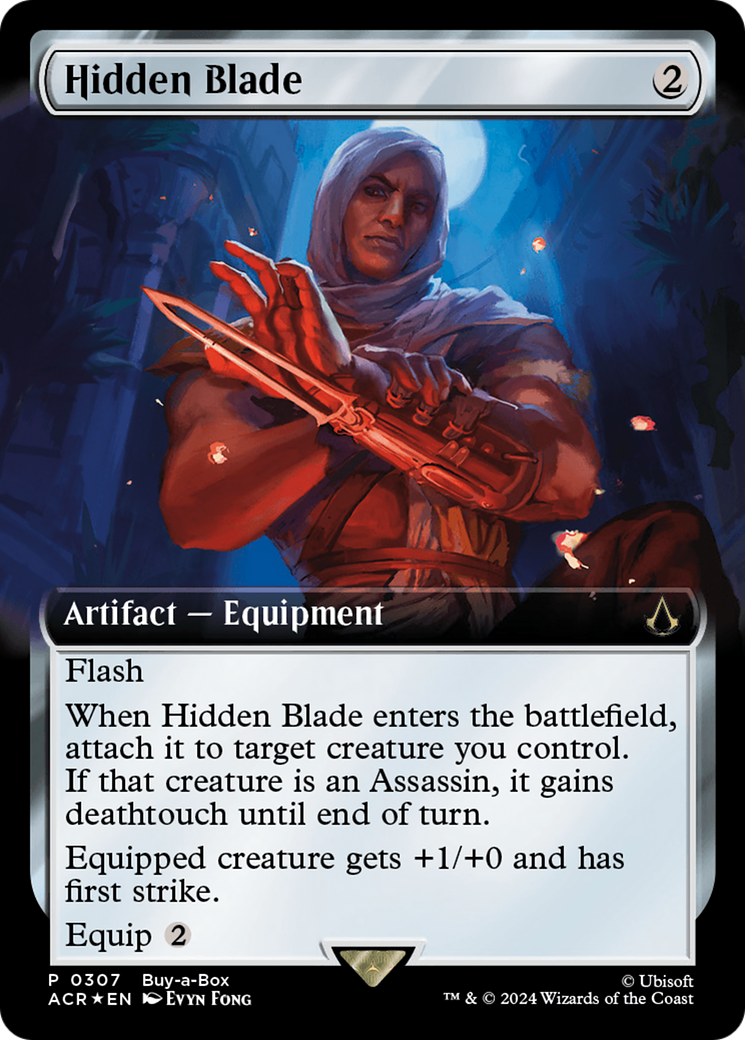 Hidden Blade (Extended Art) [Assassin's Creed Promos] | Silver Goblin