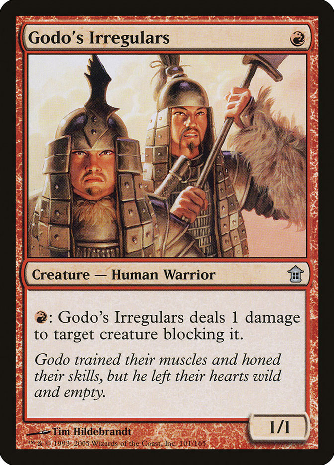 Godo's Irregulars [Saviors of Kamigawa] | Silver Goblin