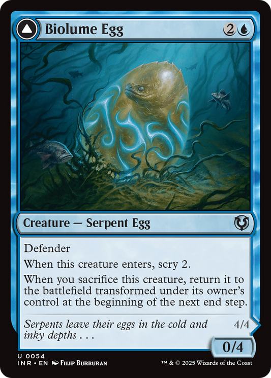 Biolume Egg Foil (054) - Innistrad Remastered