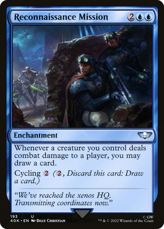 Reconnaissance Mission [Warhammer 40,000]