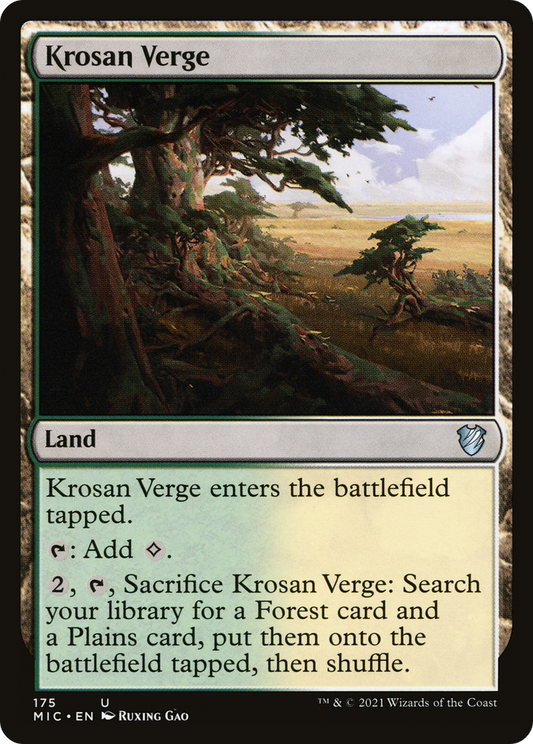 Krosan Verge [Innistrad: Midnight Hunt Commander]