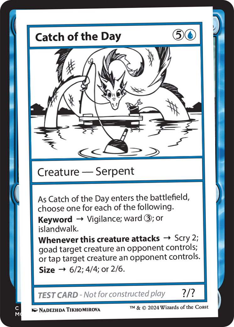 Catch of the Day [Mystery Booster 2 Playtest Cards] | Silver Goblin