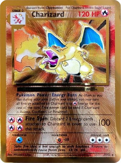 Charizard (4/102) (Celebrations Metal Card) [Celebrations: 25th Anniversary] | Silver Goblin