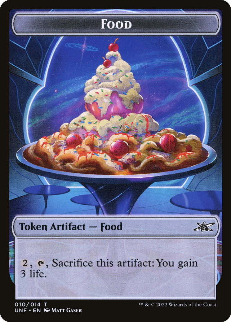 Food (010) Token [Unfinity Tokens] | Silver Goblin