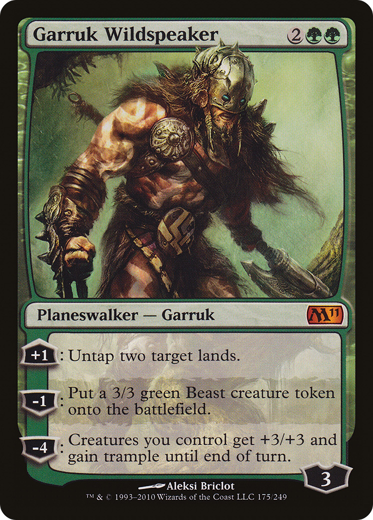 Garruk Wildspeaker [Magic 2011] | Silver Goblin