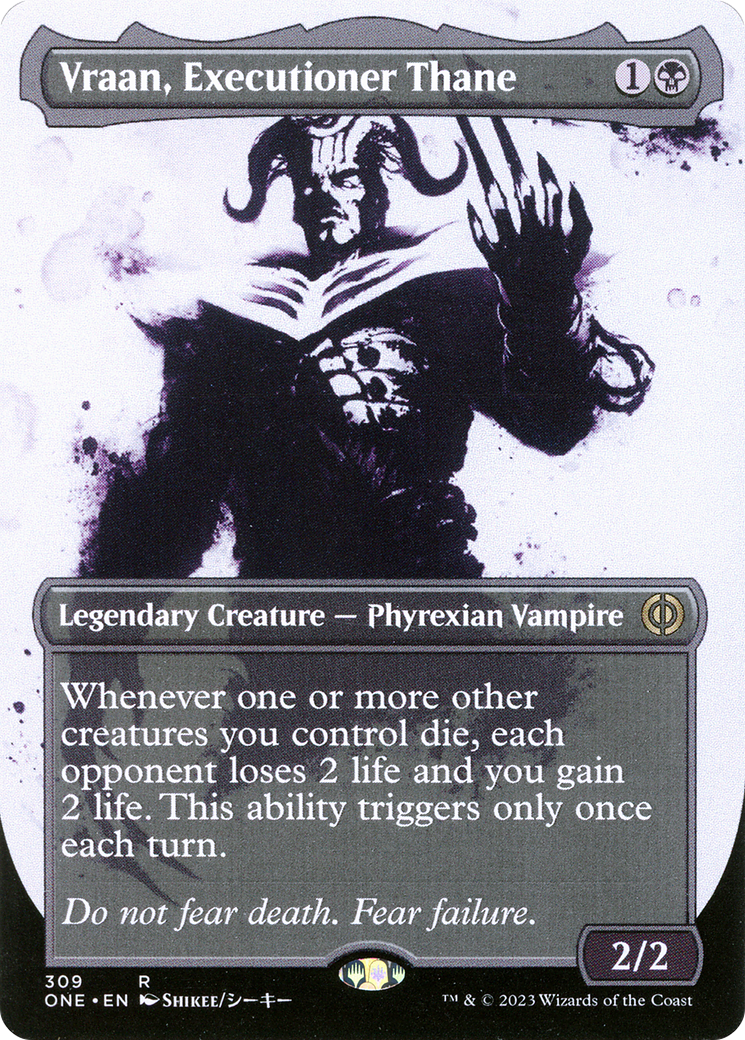 Vraan, Executioner Thane (Borderless Ichor) [Phyrexia: All Will Be One] | Silver Goblin