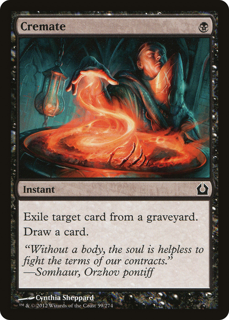 Cremate [Return to Ravnica] | Silver Goblin