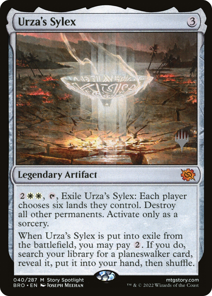 Urza's Sylex (Promo Pack) [The Brothers' War Promos] | Silver Goblin