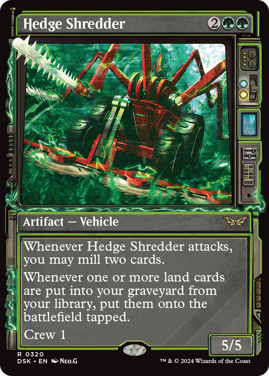 Hedge Shredder: (Showcase) (320)