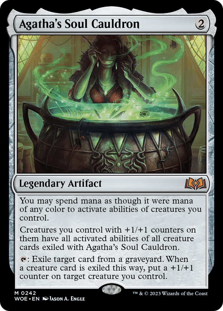 Agatha's Soul Cauldron [Wilds of Eldraine] Foil