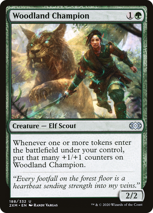 Woodland Champion [Double Masters] Foil