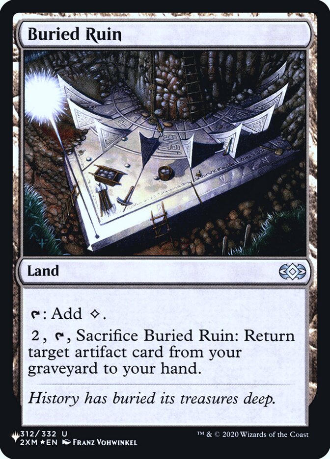 Buried Ruin [Secret Lair: Heads I Win, Tails You Lose] | Silver Goblin