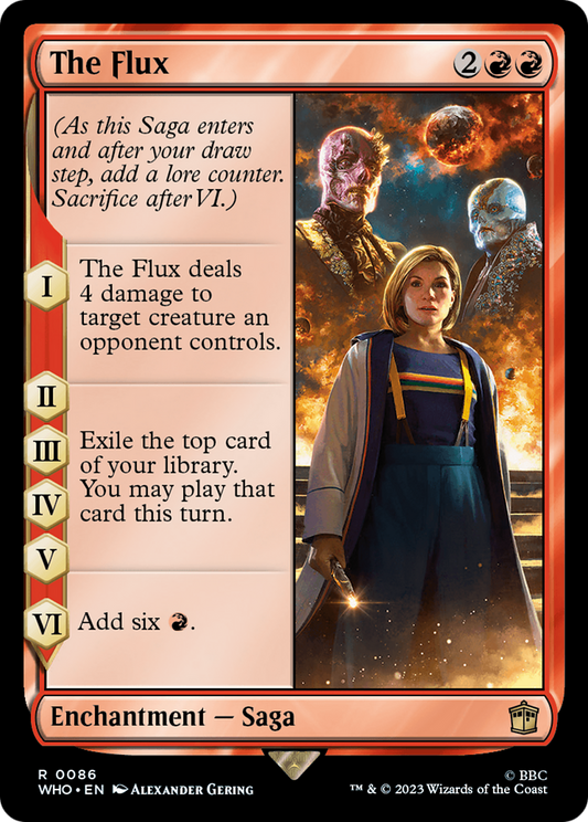 The Flux [Doctor Who] Foil