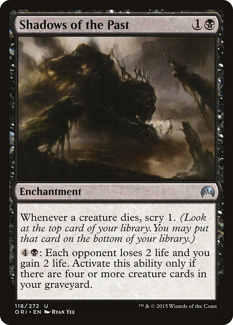 Shadows of the Past [Magic Origins] Foil