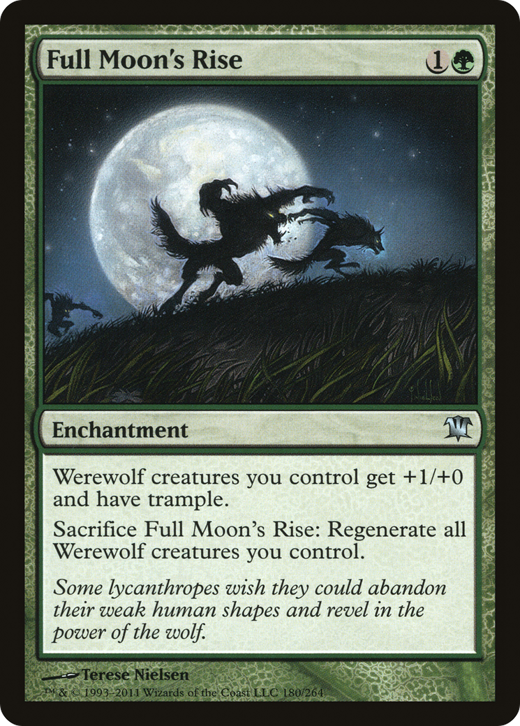 Full Moon's Rise [Innistrad] | Silver Goblin