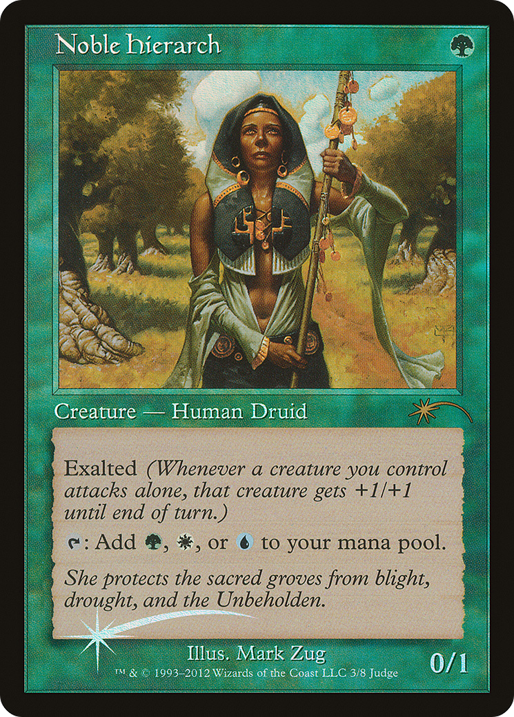 Noble Hierarch [Judge Gift Cards 2012] | Silver Goblin