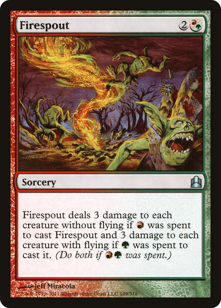 Firespout [Commander 2011] | Silver Goblin