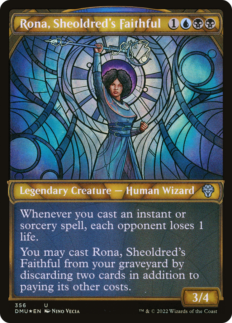 Rona, Sheoldred's Faithful (Showcase Textured) [Dominaria United]