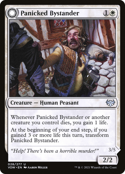 Panicked Bystander // Cackling Culprit [Innistrad: Crimson Vow]