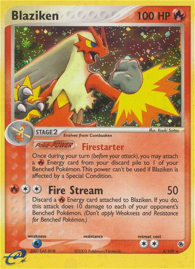 Blaziken (3/109) [EX: Ruby & Sapphire] | Silver Goblin